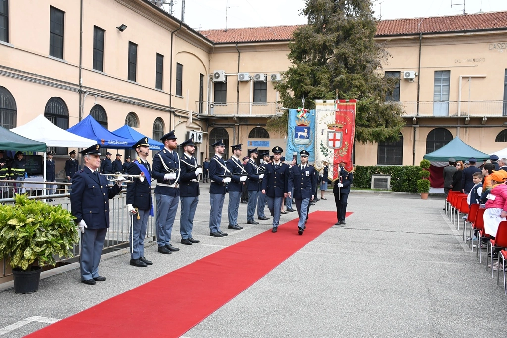 Le celebrazioni nella città di Vercelli per il 171° anniversario della Fondazione della Polizia