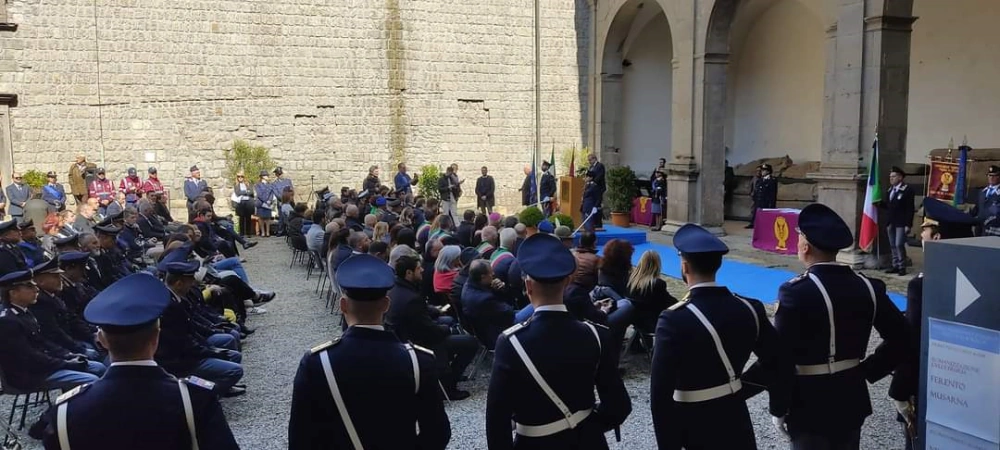 Le celebrazioni nella città di Viterbo per il 171° anniversario della Fondazione della Polizia
