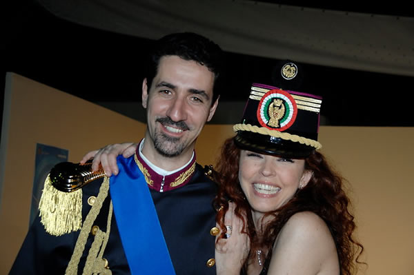 Paola Saluzzi con il maetro Roberto Granata