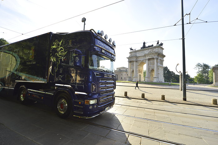 L'arrivo del Truck di una vita da social a Milano