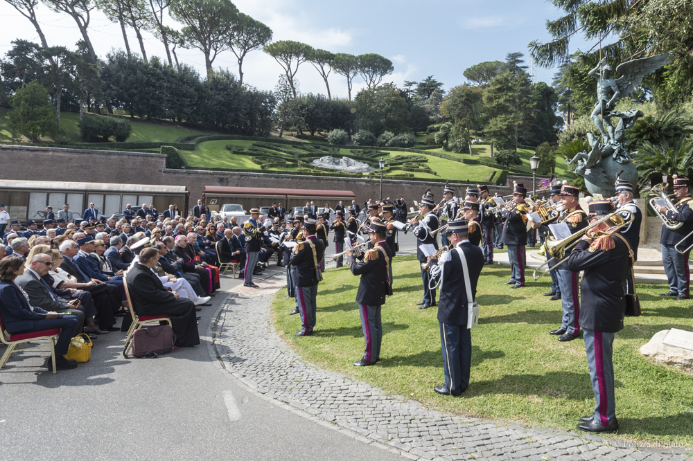 il concerto della Banda della Polizia di Stato e della Banda della Gendarmeria vaticana in occasione delle celebrazioni del Patrono San Michele Arcangelo