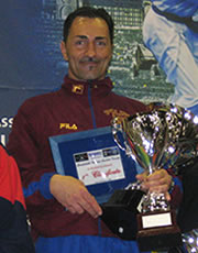 Cristian Verrecchia sul podio