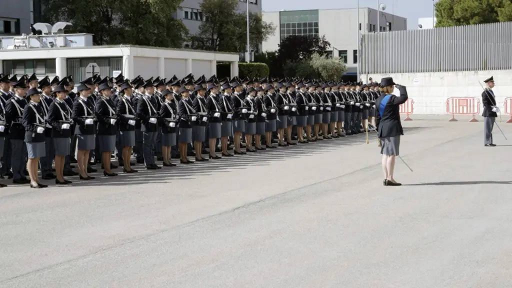 La cerimonia del giuramento del 216° corso: Pescara