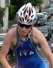 Anna Maria Mazzetti delle Fiamme oro triathlon