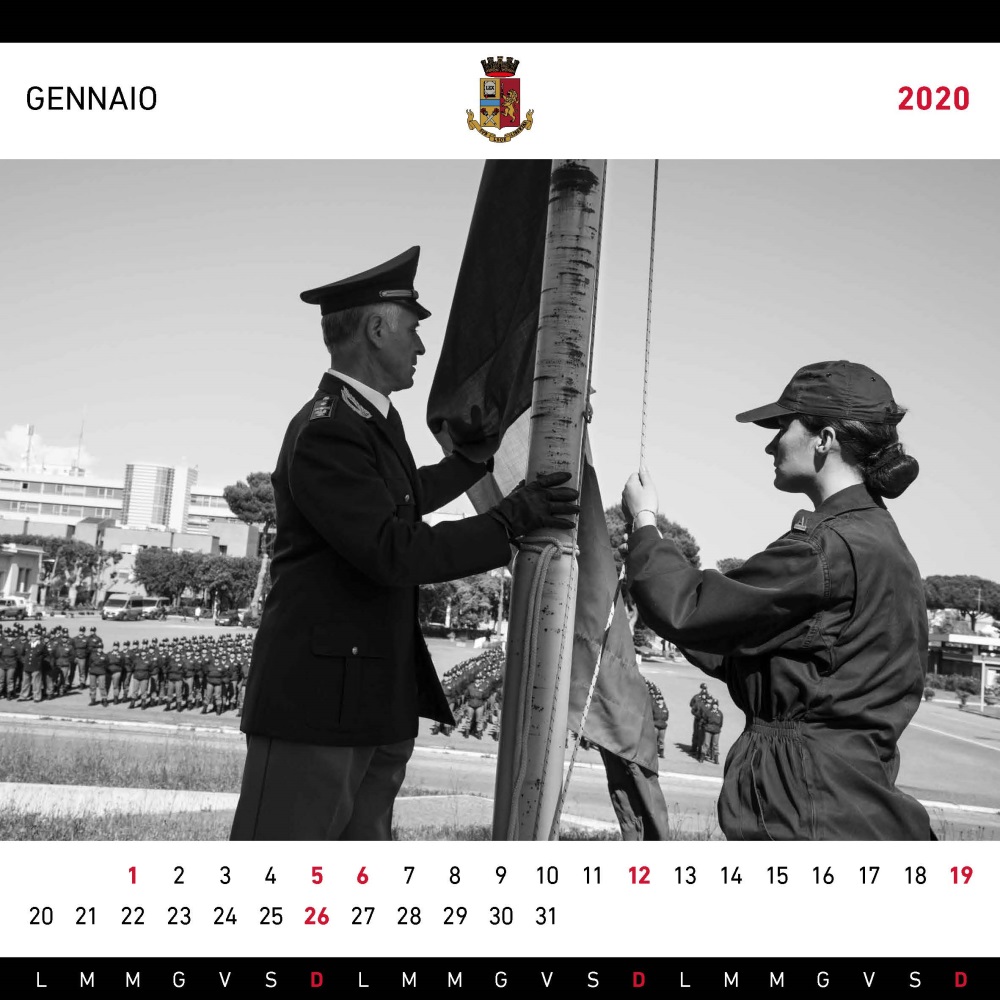 Il Calendario 2020 della Polizia di Stato realizzato con gli scatti del fotografo Paolo Pellegrin