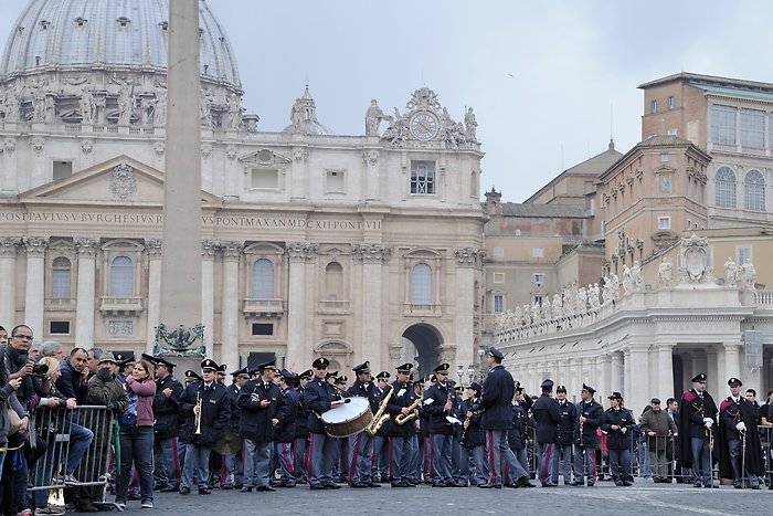 La Banda musicale della Polizia di Stato alla XX maratona di Roma