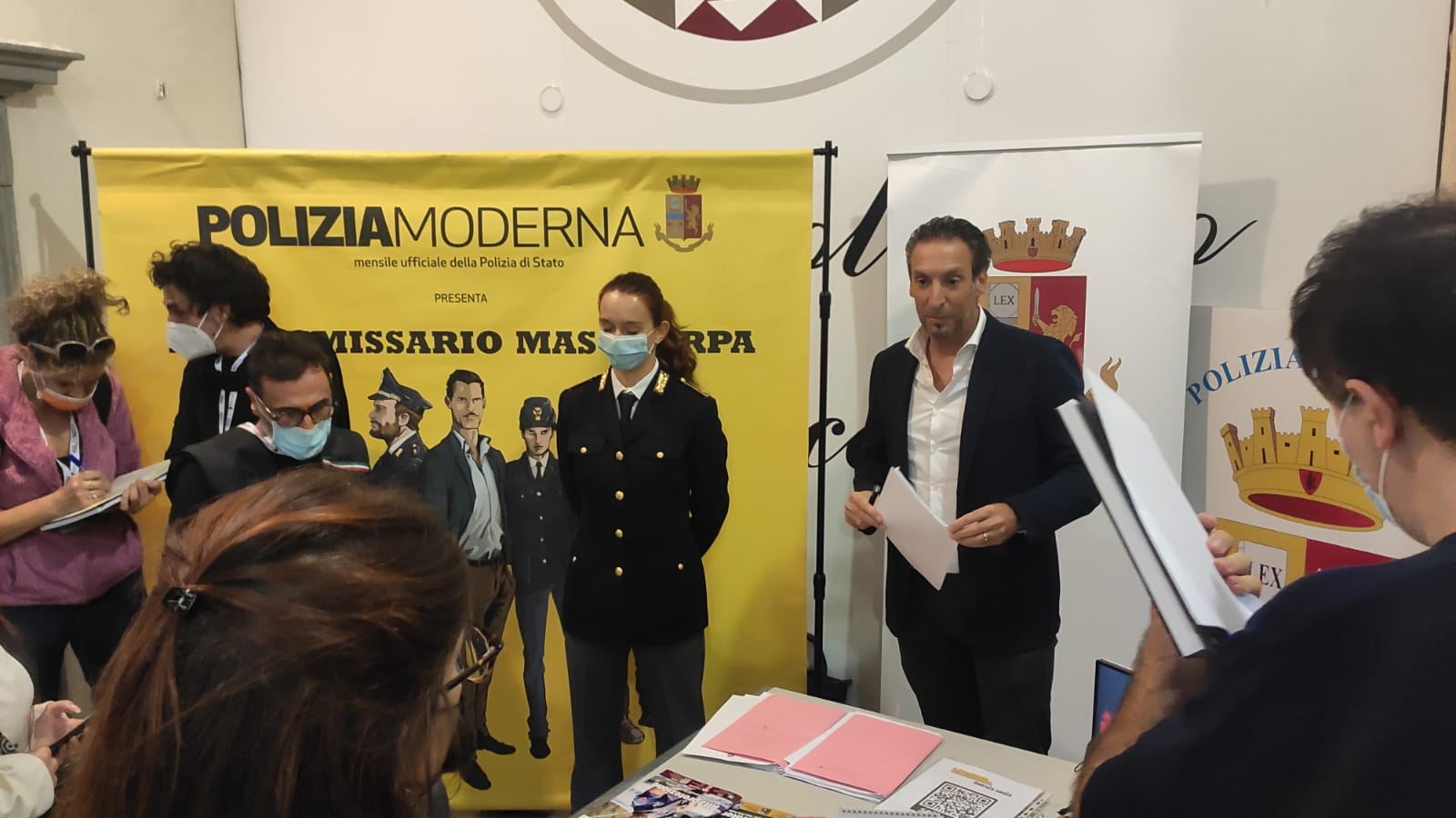 La Polizia al Lucca comics&games con il commissario Mascherpa