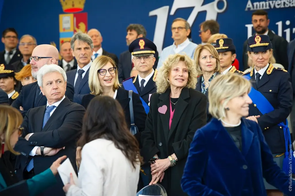 Le autorità presenti alla celebrazione del 171° Anniversario della Fondazazione