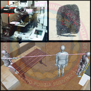 Impronta digitale, ricostruzione tridimenzionale della scena di un crimine