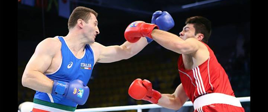 Roberto Cammarelle sul ring