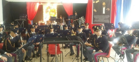 Concerto della Fanfara della Polizia a Frosinone