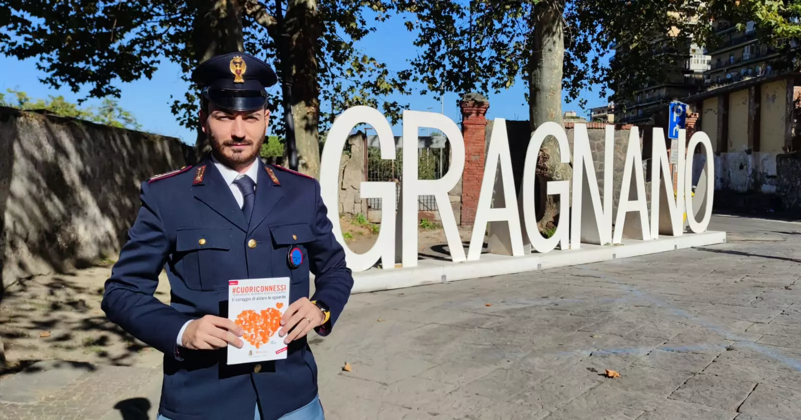 iI capo della Polizia a Gragnano il 4 ottobre 2022