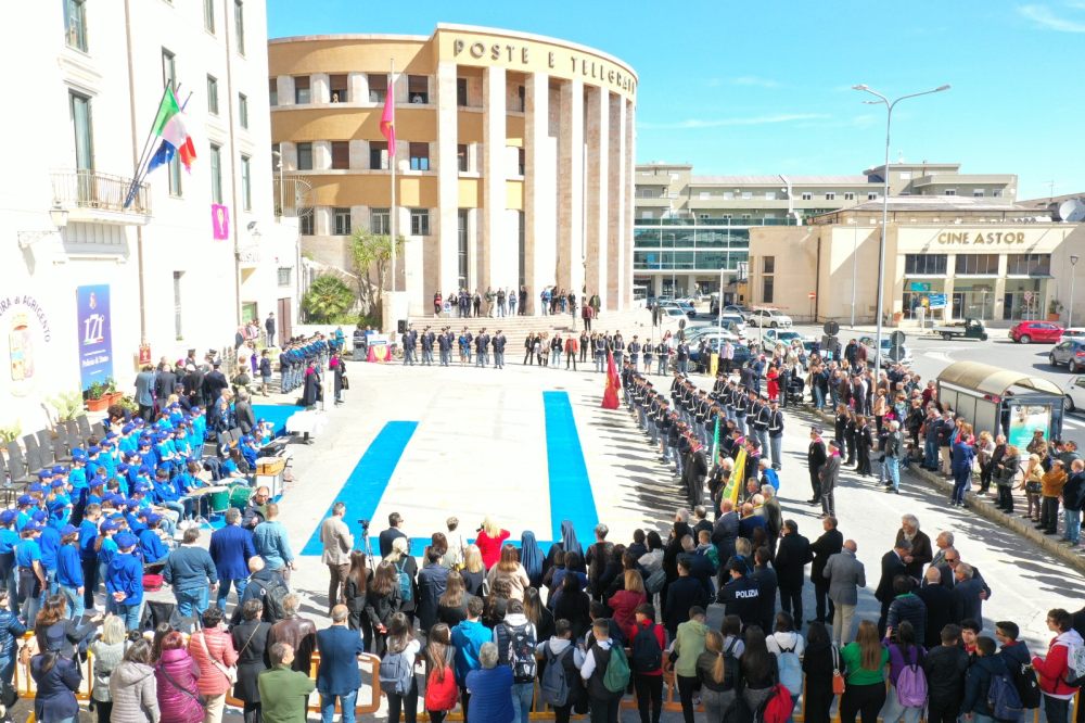 Le celebrazioni nella città di Agrigento per il 171° anniversario della Fondazione della Polizia