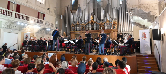 il concerto a santa cecilia