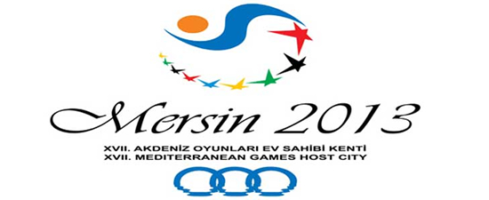 Il logo dei Giochi del Mediterraneo 2013