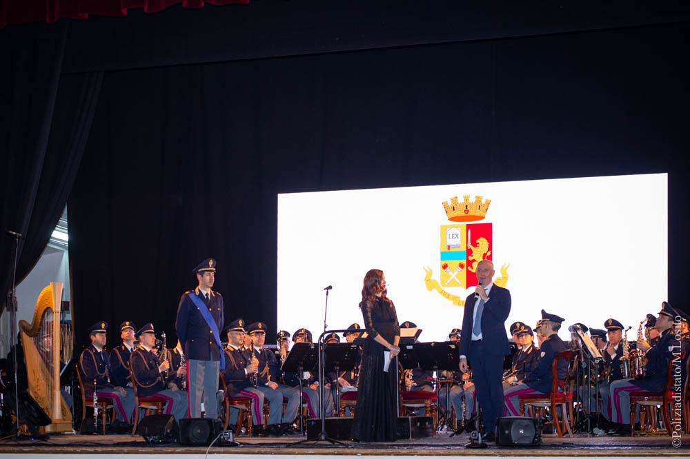 Il concerto della Banda musicale della Polizia a Napoli per progetto IPA 2017