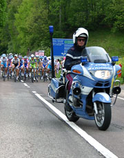 La Polizia al Giro d'Italia