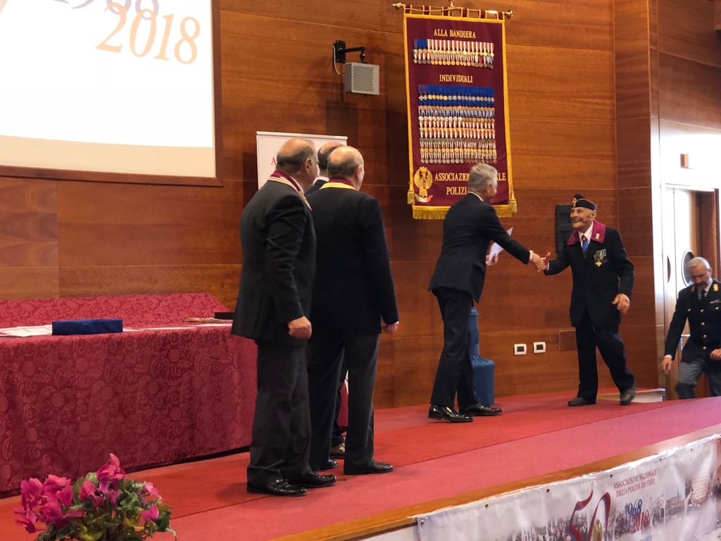 La premiazione dei soci Anps a Palermo