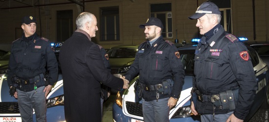 capo Polizia Gabrielli e pattuglie