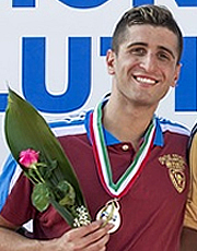 Christopher Ciccarese delle Fiamme oro nuoto