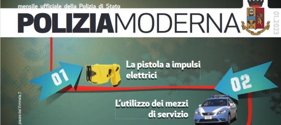 Copertina Poliziamoderna di gennaio