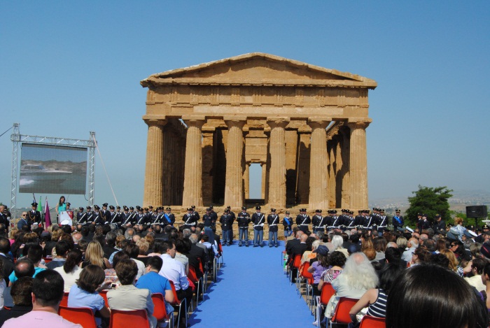 Il vice capo vicario della Polizia Nicola Izzo a Agrigento in occasione del 160° anniversario della fondazione