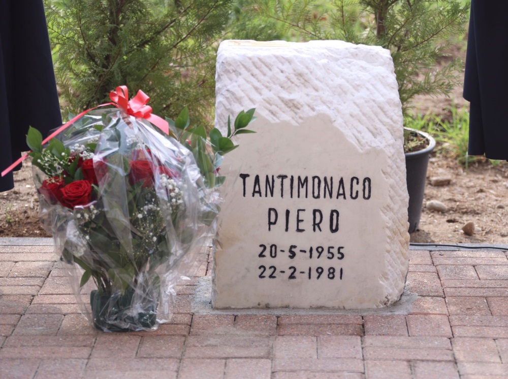La cerimonia in ricordo del capitano Pietro Tantimonaco a 40 anni dalla morte