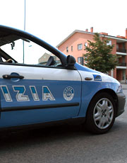 volante della polizia