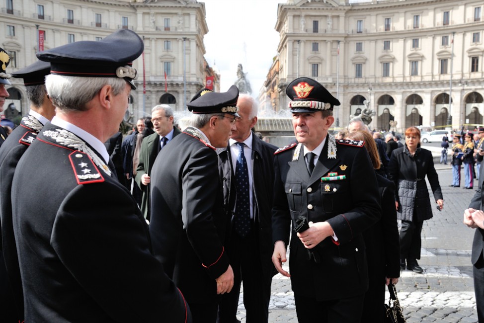 Il Comandante Generale dell'Arma dei Carabinieri Leonardo Gallitelli