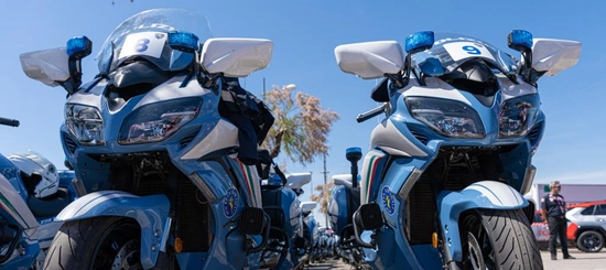La Polizia stradale accompagna il Giro next gen 2023