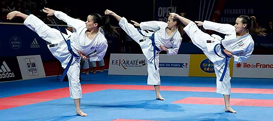 Karate kata a squadre