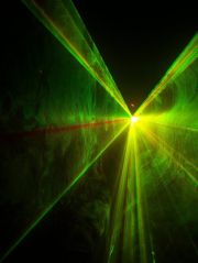 raggio laser verde