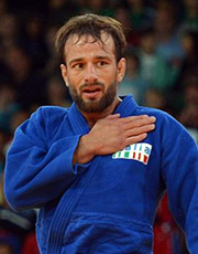 Il judoka delle Fiamme oro Elio Verde