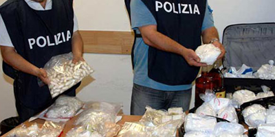 Droga sequestrata dalla polizia