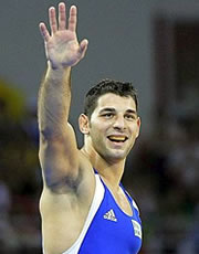 Andrea Minguzzi, lottatore delle Fiamme oro