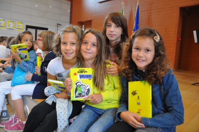 La presentazione del diario scolastico 2014 - 2015 Civis a Rovigo